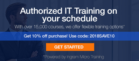 CTComp's training partner, Ingram Micro, is a Veeam Certified Training Provider, offering Veeam Certified Engineer (VMCE) courses that are technical deep-dives to provide extensive information on Veeam solutions. Contact CTComp today!